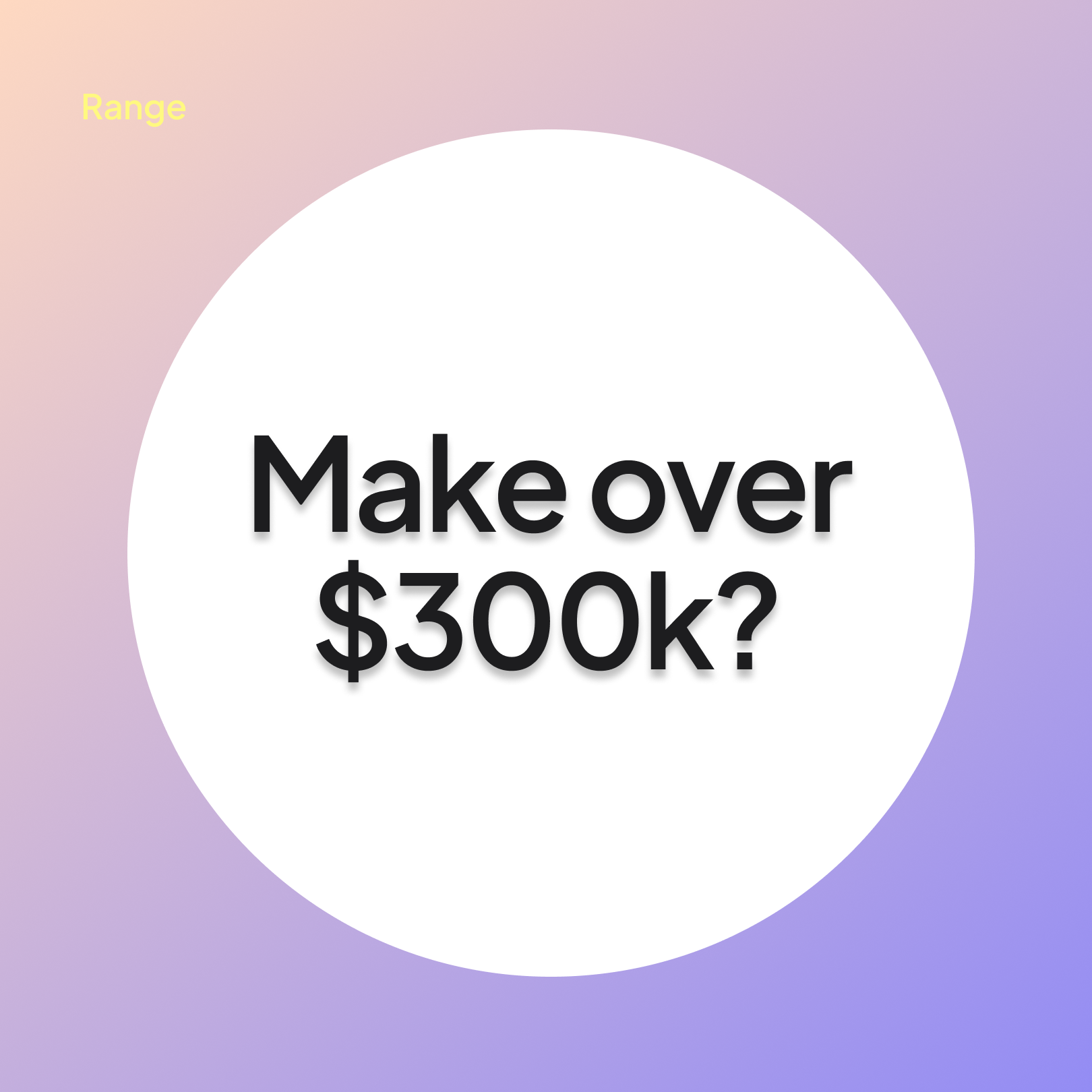 Range Facebook ad