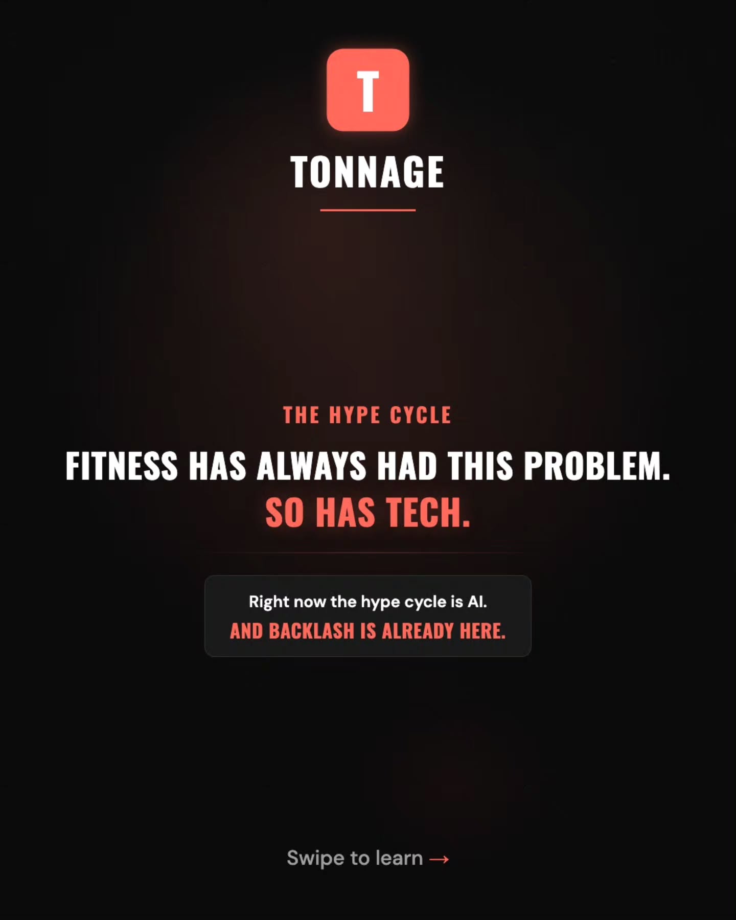 Train Tonnage Facebook ad