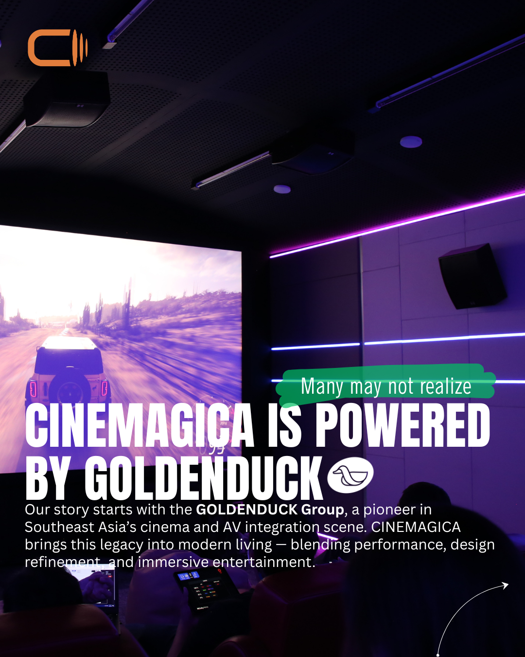 Cinemagica Malaysia by Goldenduck Facebook ad: Ever wondered who GOLDENDUCK is and how CINEMAGICA…