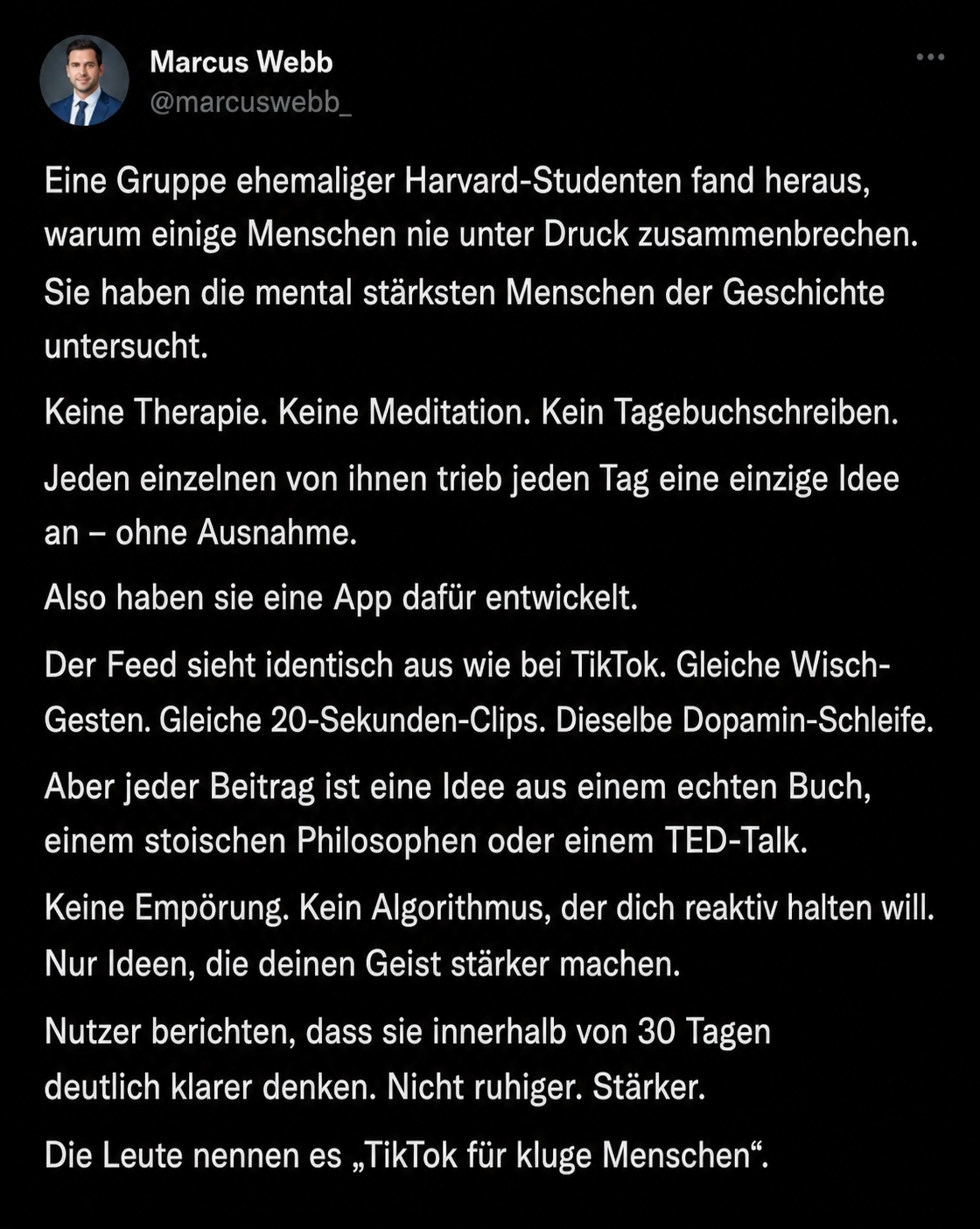 Deepstash Facebook ad