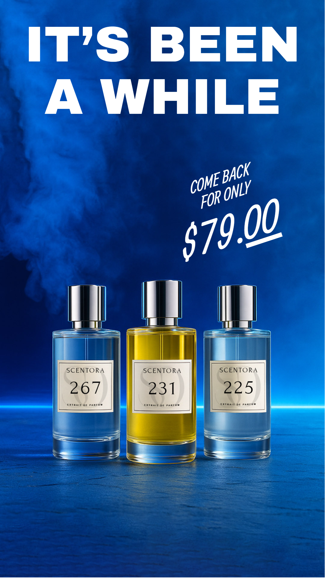Scentora Fragrances Facebook ad: Luxury Scents for Less