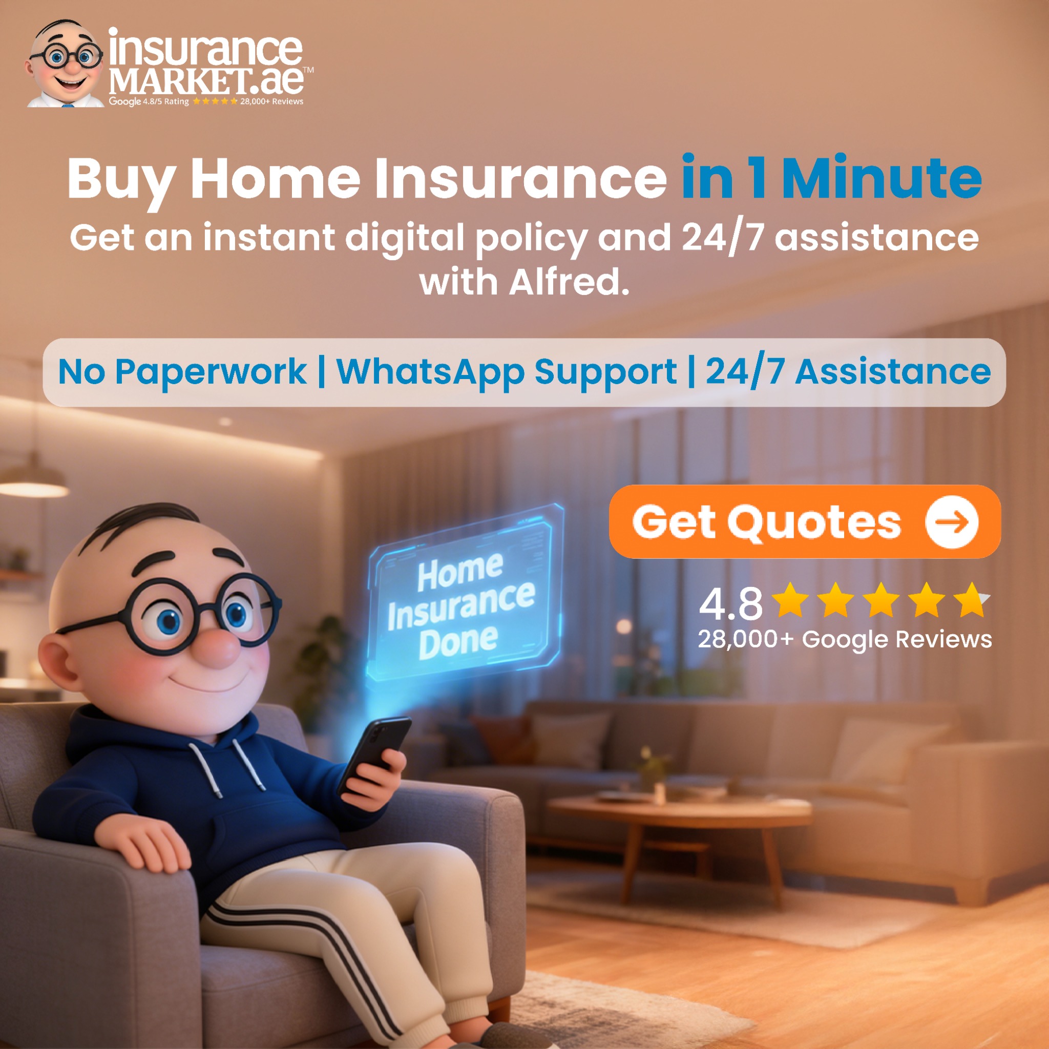 InsuranceMarket.ae Facebook ad