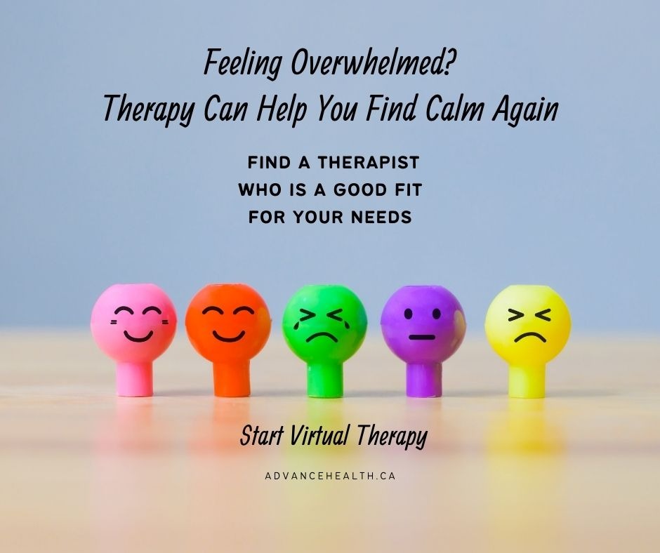 Psychotherapy - AdvanceHealth.ca Facebook ad from Mar 23, 2024