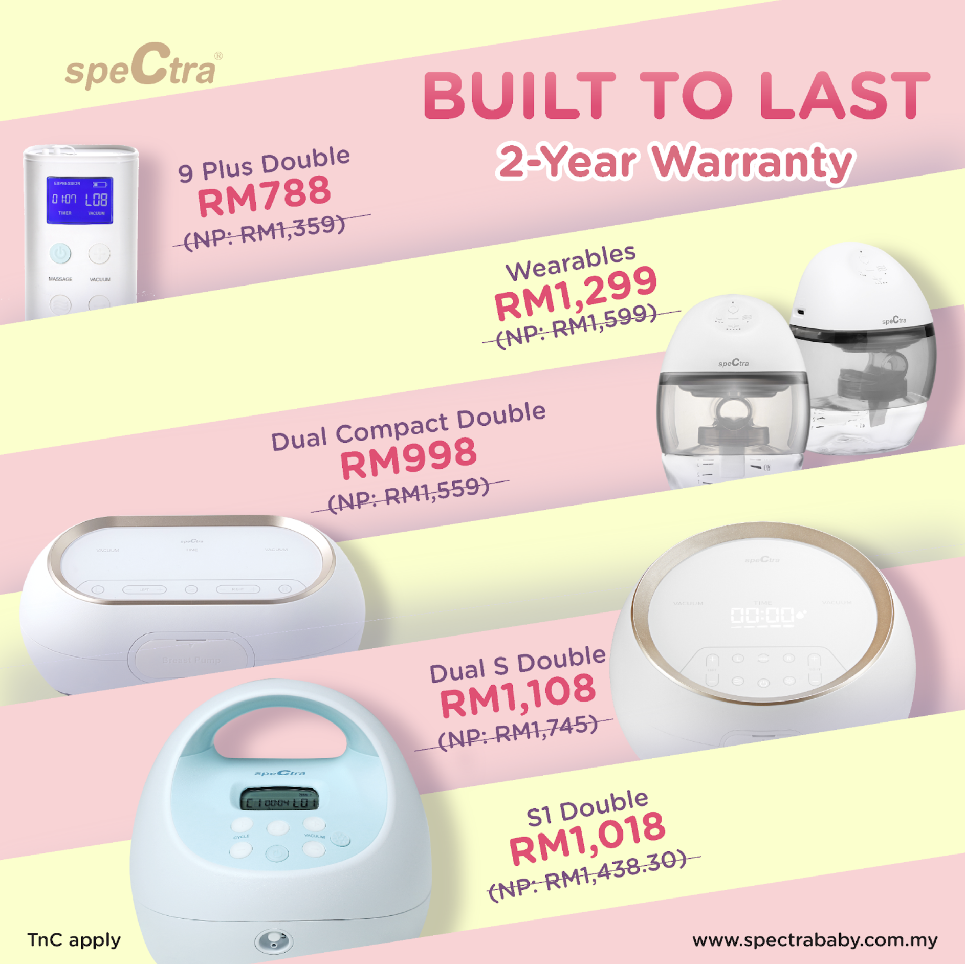 Spectra Baby Malaysia Facebook ad