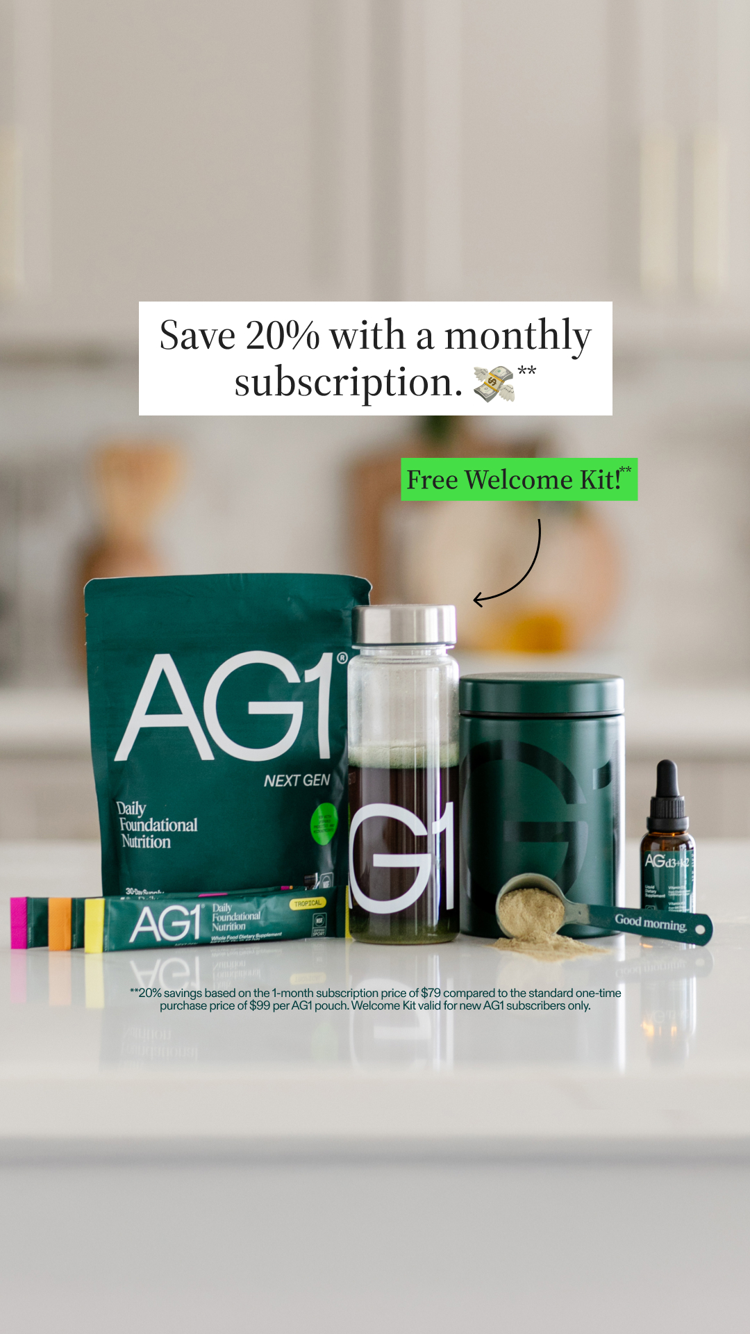 AG1 by Athletic Greens Facebook ad