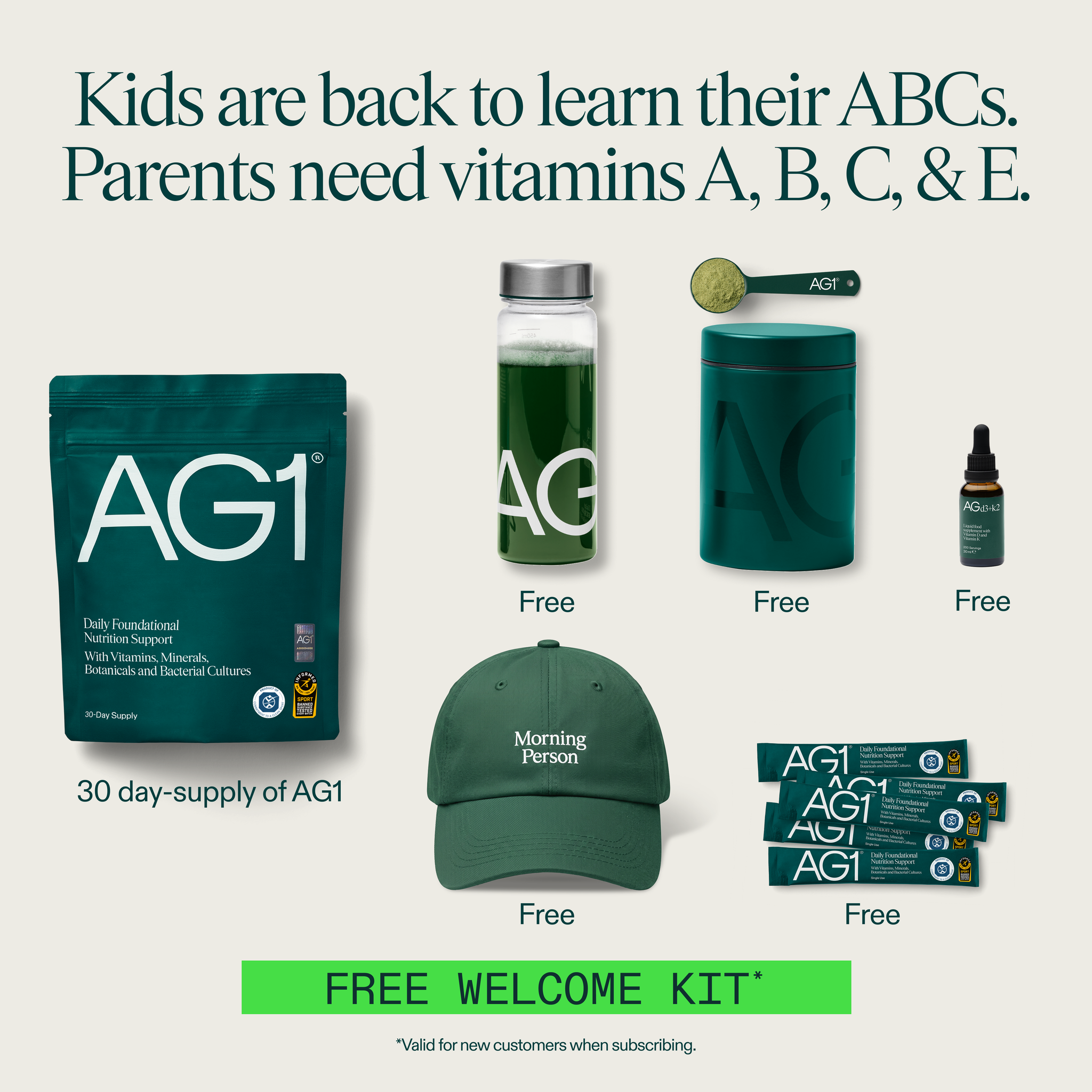 AG1 by Athletic Greens Facebook ad