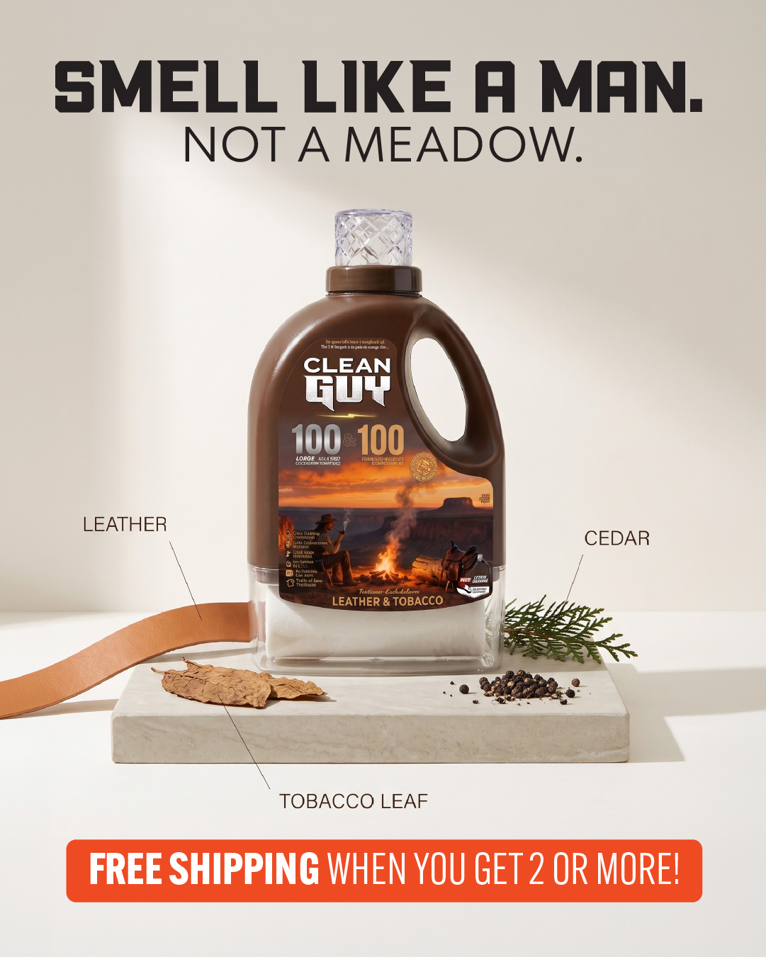 Clean Guy Facebook ad
