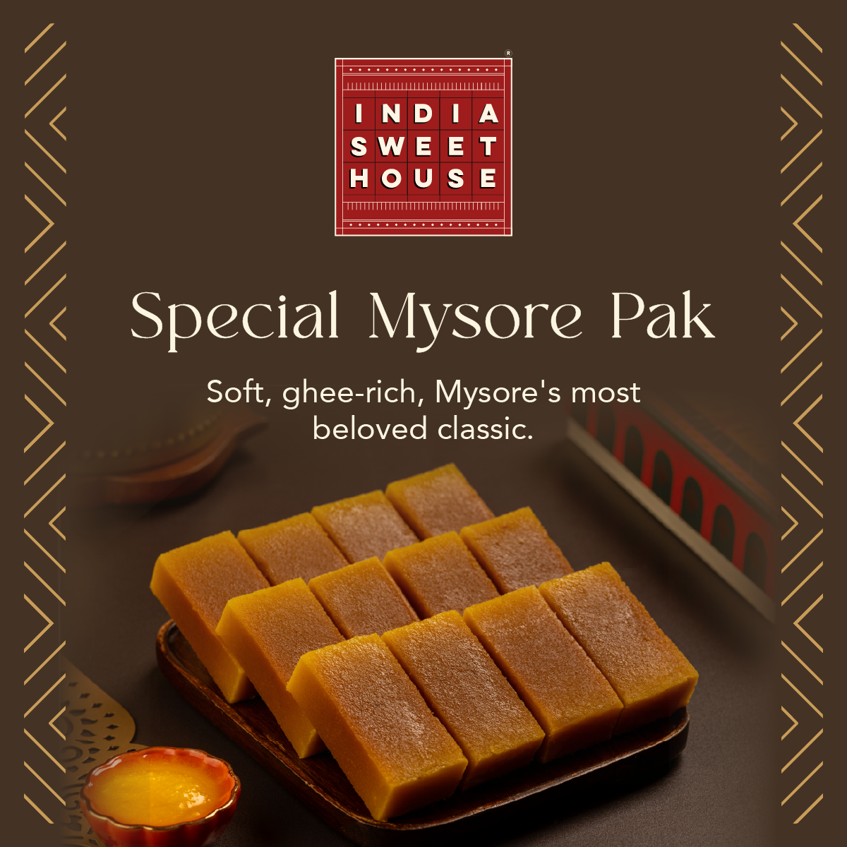 India Sweet House Facebook ad: Authentic Mithai & Snacks Await