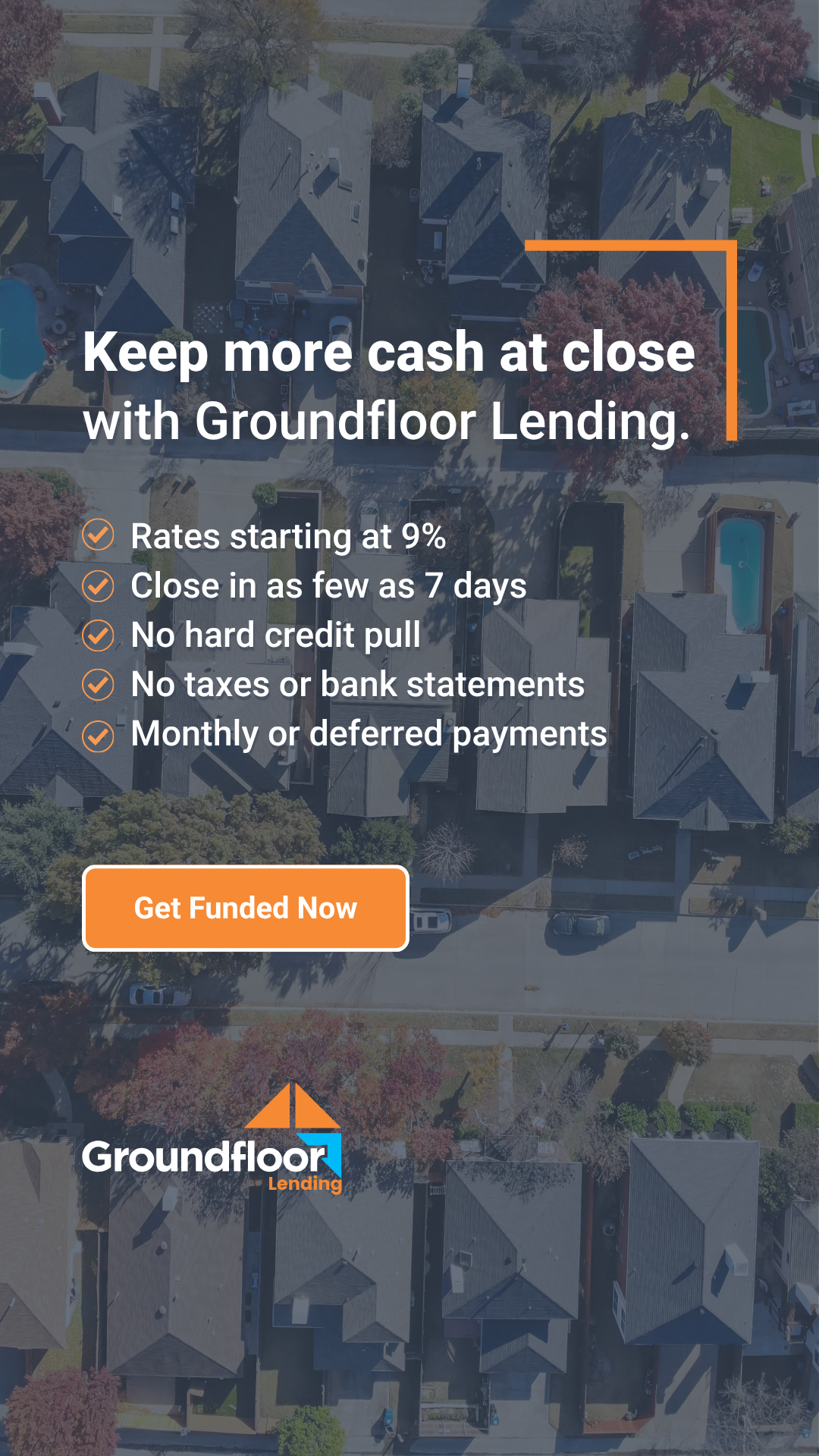 Groundfloor Lending Facebook ad from May 14, 2026