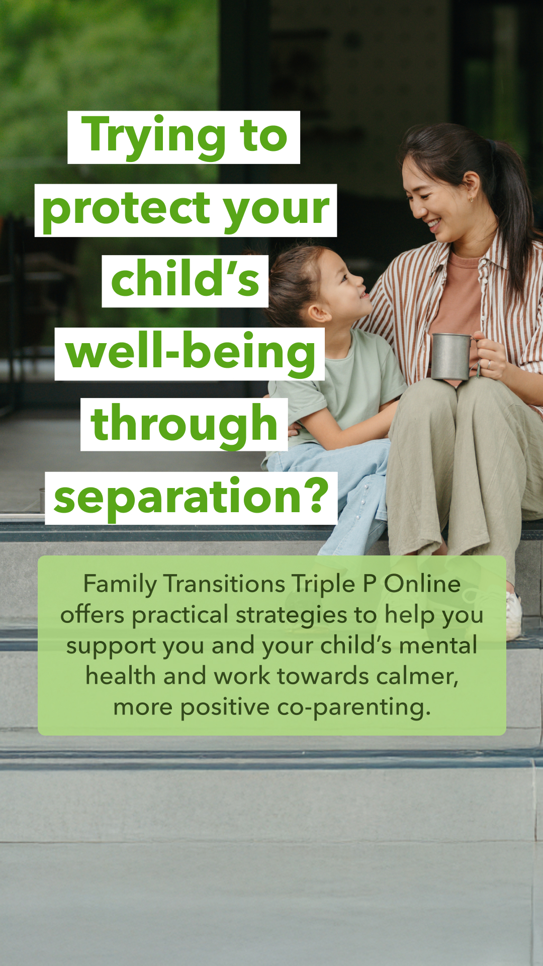 Triple P - Positive Parenting Program Facebook ad