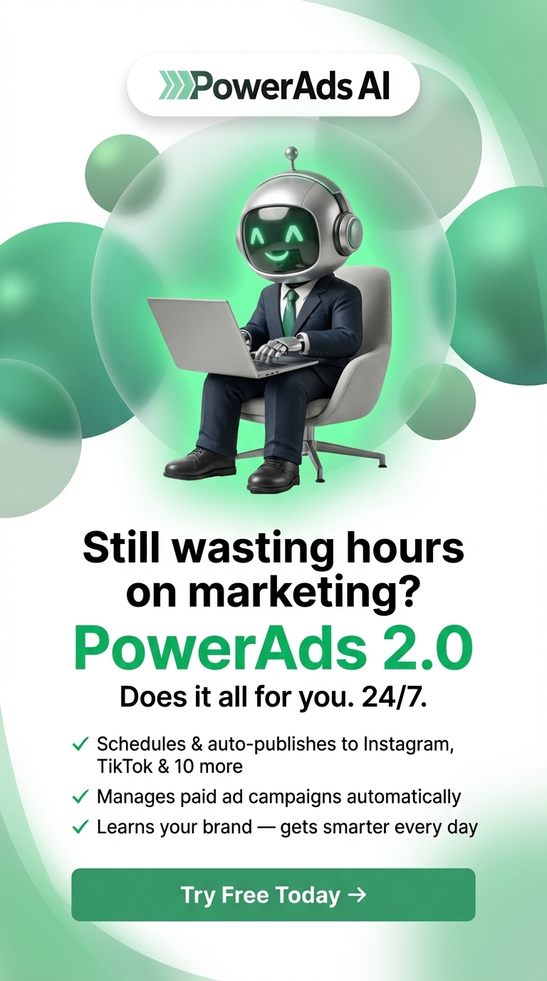PowerAds.Ai Facebook ad: Forget GPT - This AI will run your all online marketing…