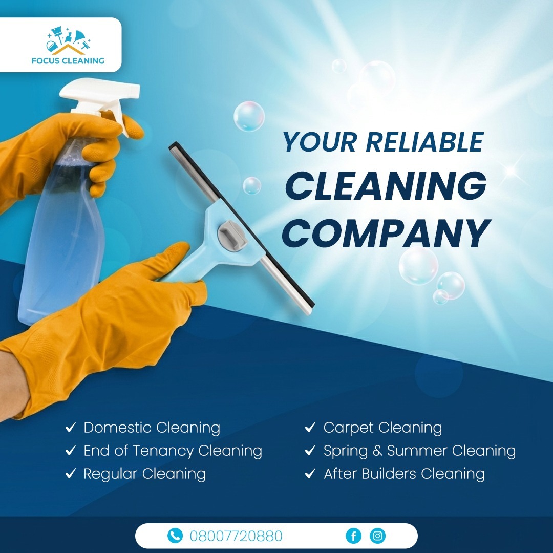 Focus Cleaning Facebook ad