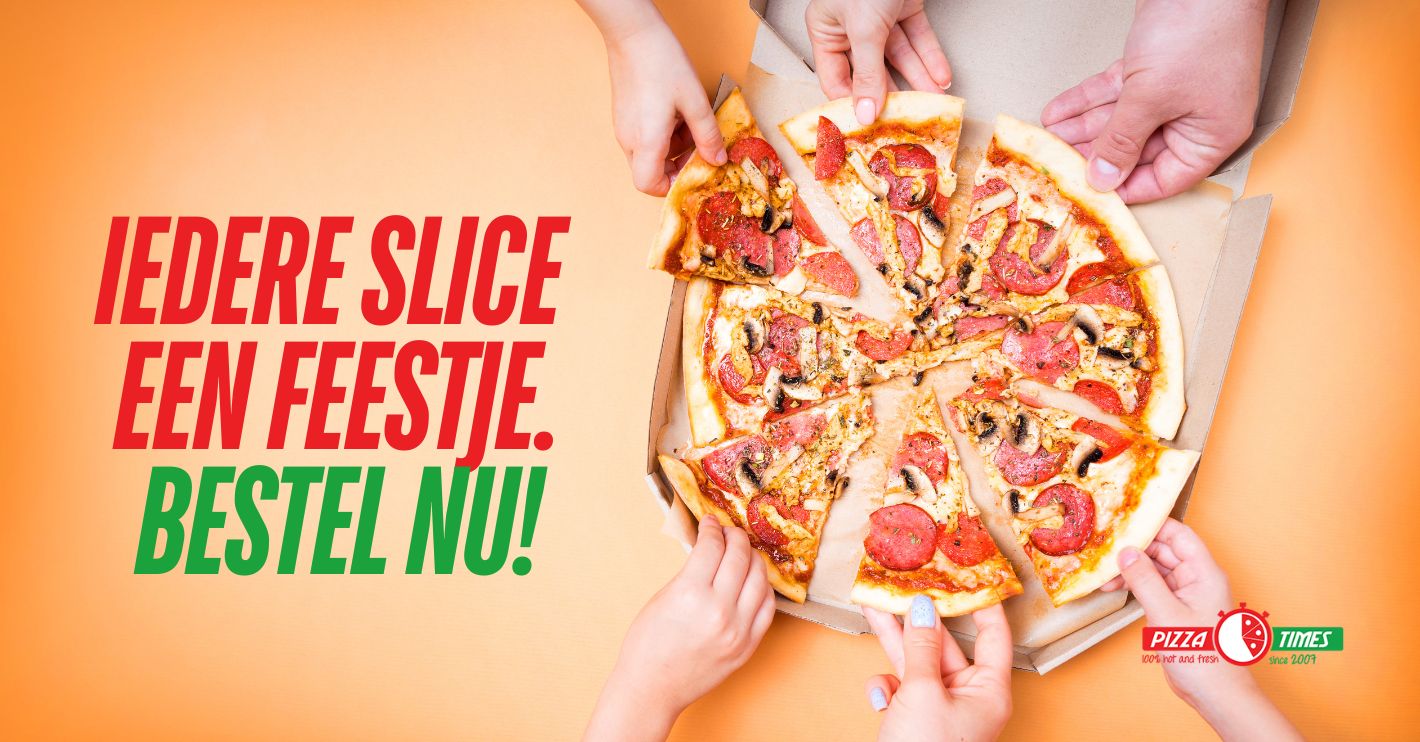 Pizza Times Facebook ad: Trek in iets écht lekkers?