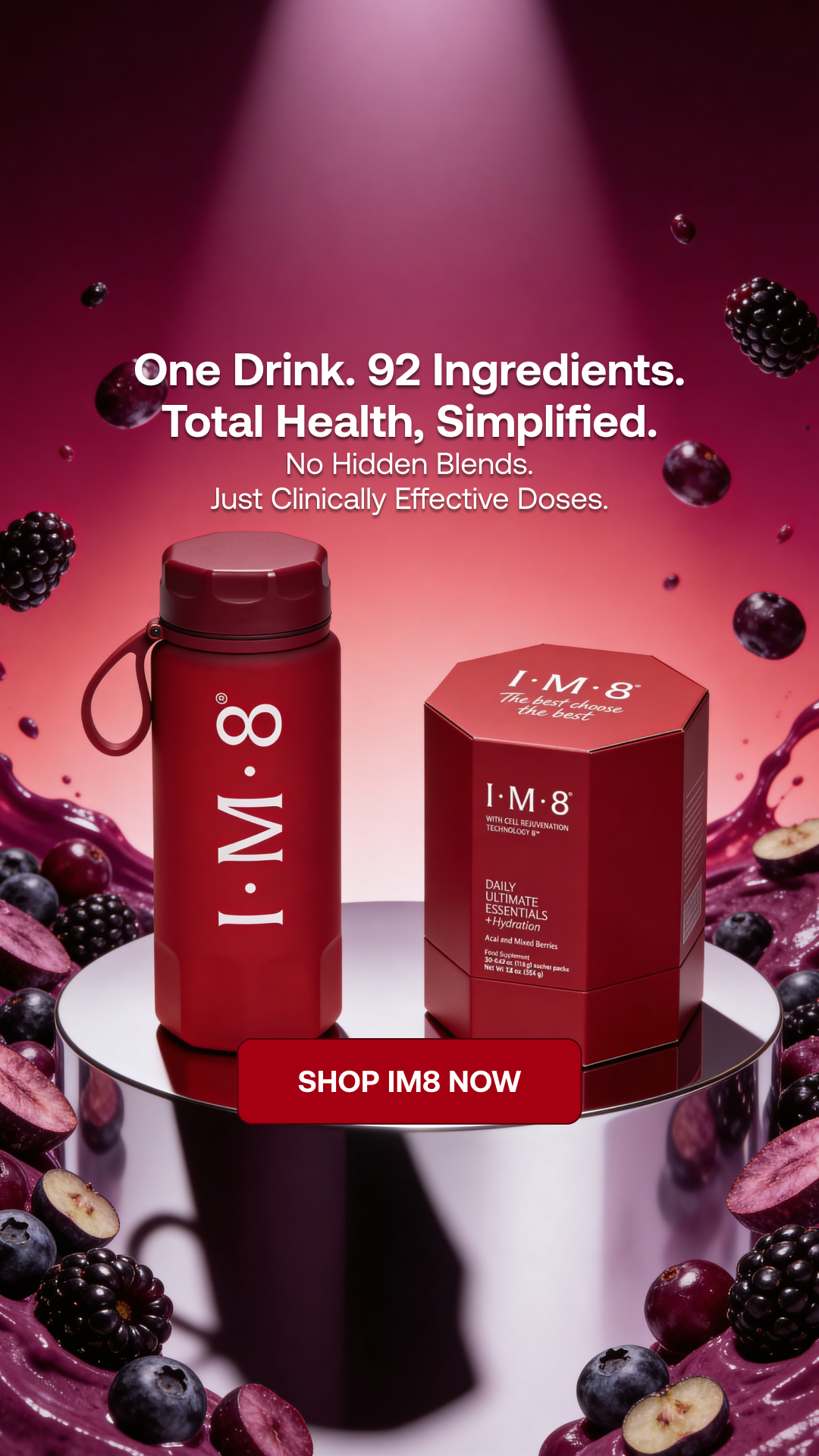IM8 Health Facebook ad