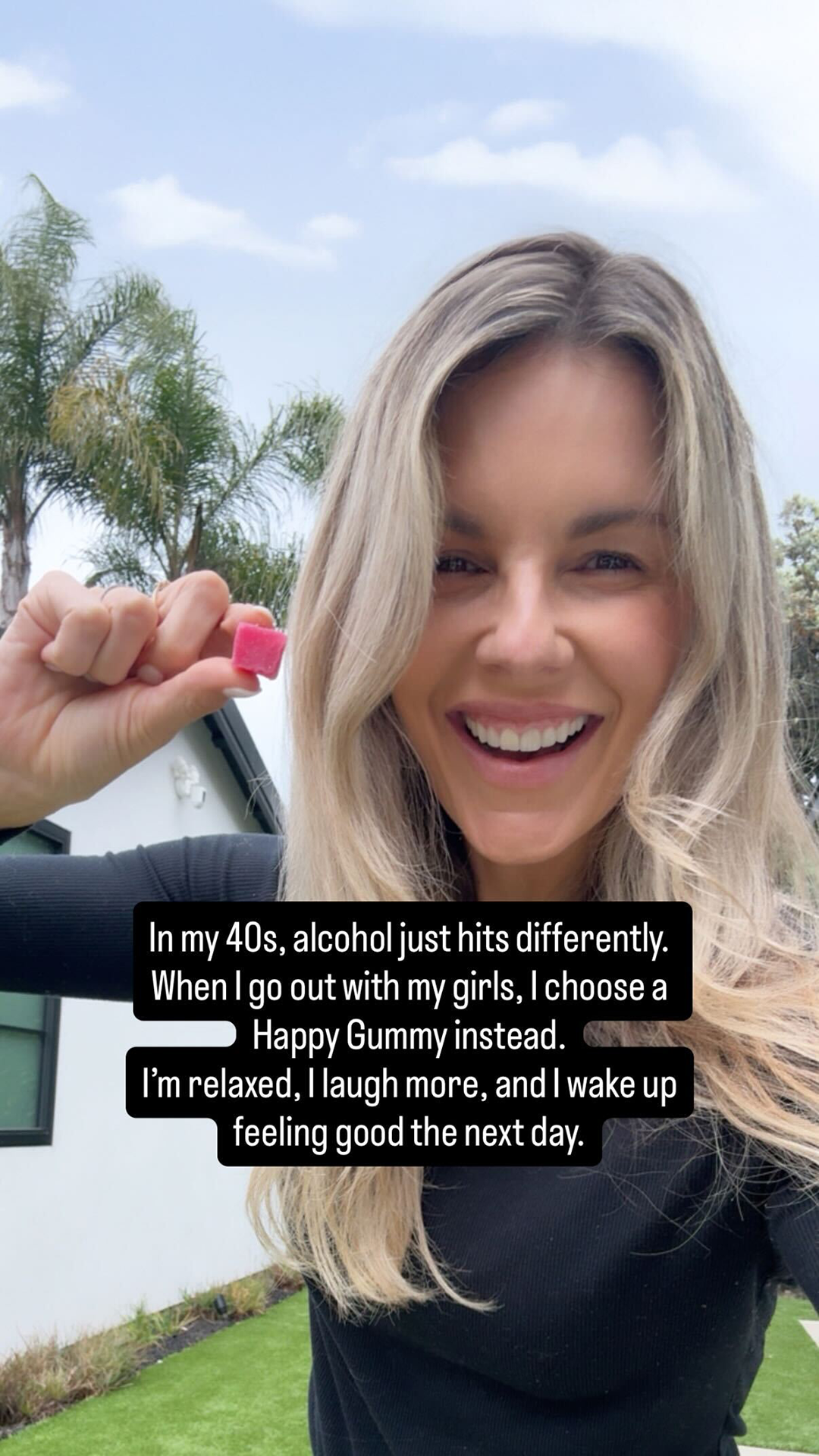 Ali Fedotowsky-Manno Facebook ad: My New Way to Unwind