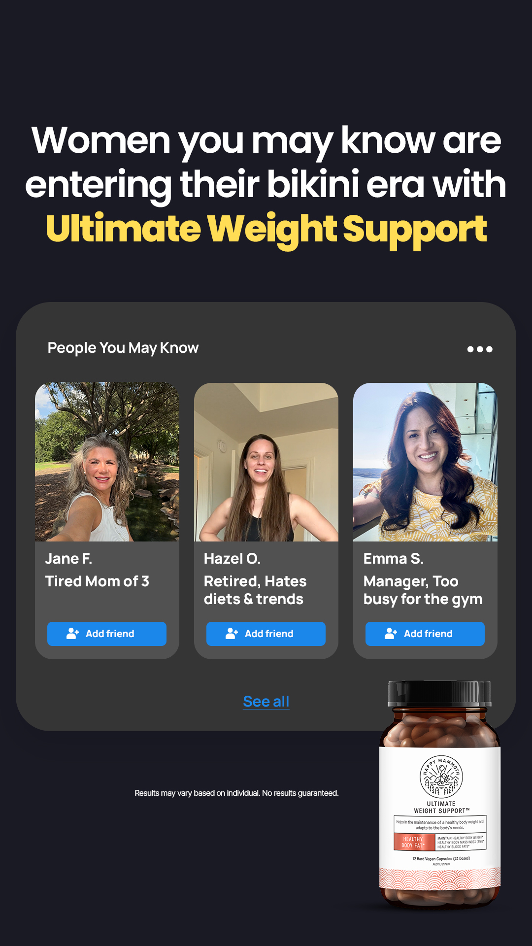 Happy Mammoth Facebook ad