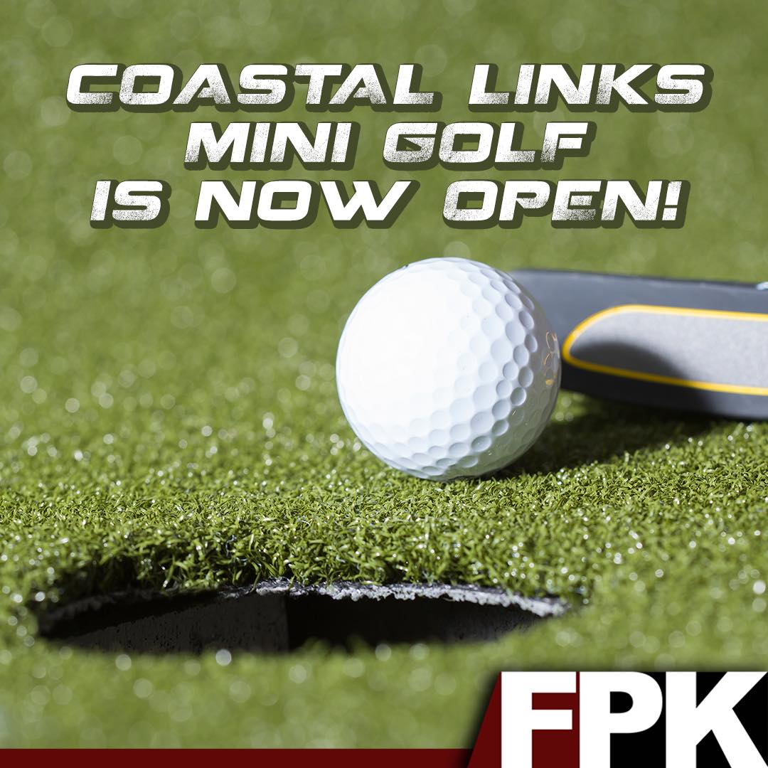 Finishline Performance Karting Facebook ad: IT'S FINALLY TEE TIME