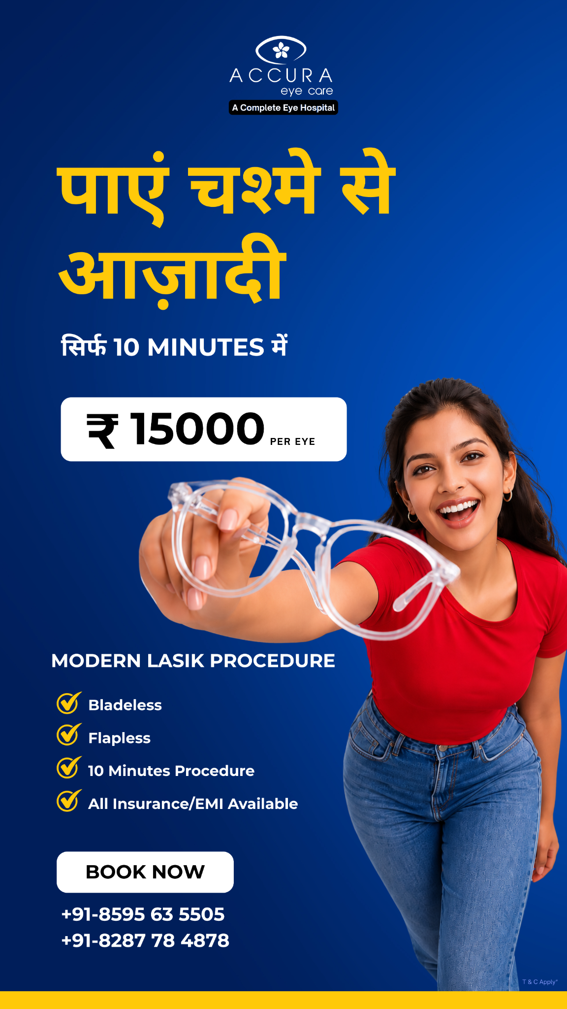 Accura Eye Care Facebook ad