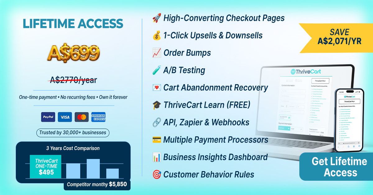 ThriveCart Platform Facebook ad