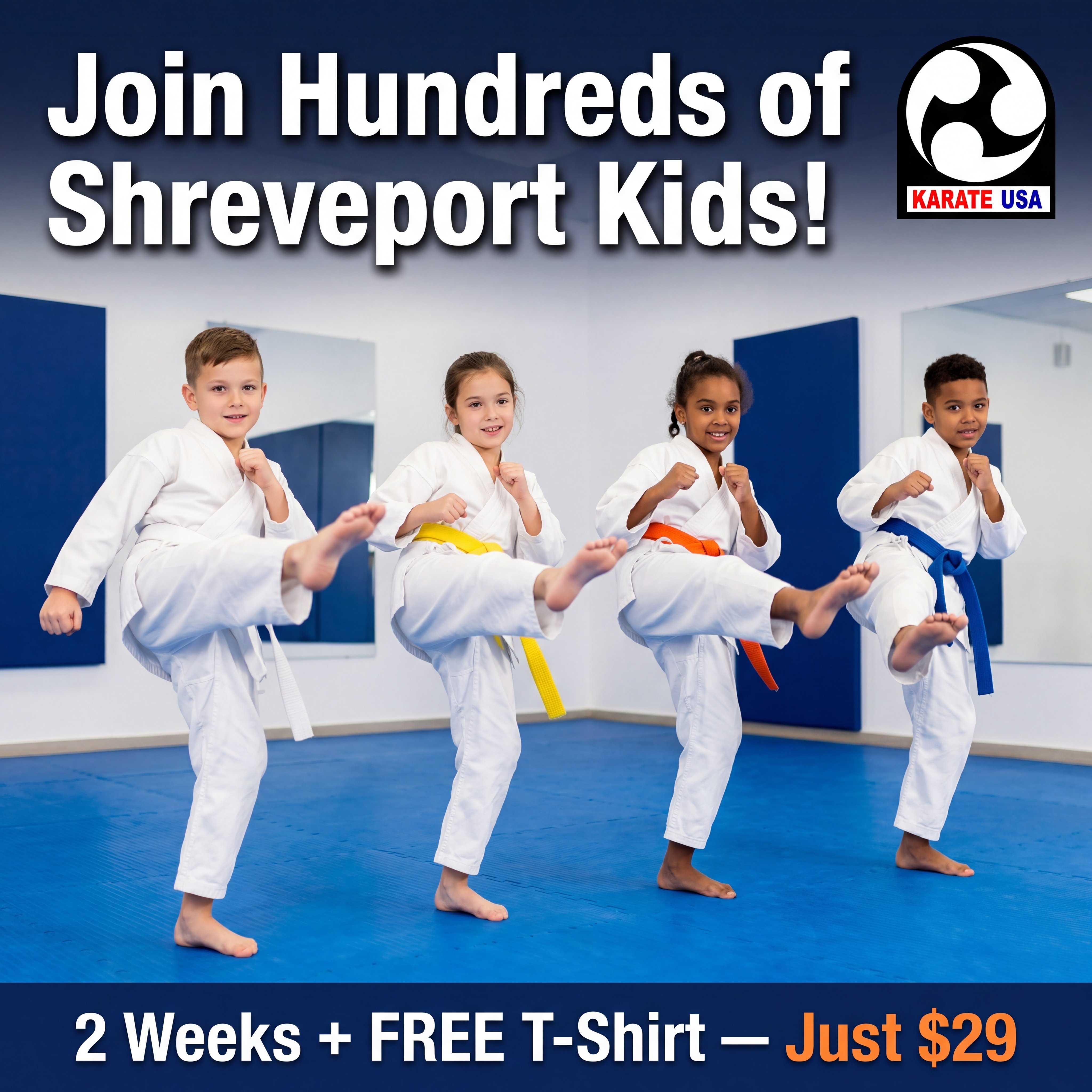 Karate USA Facebook ad