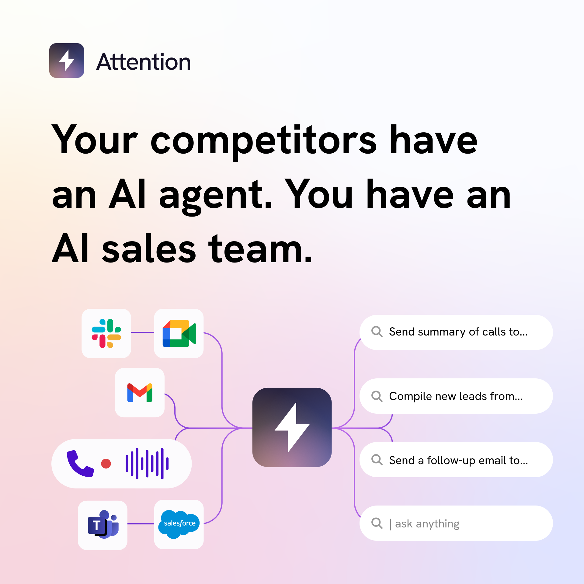 Attention AI Facebook ad