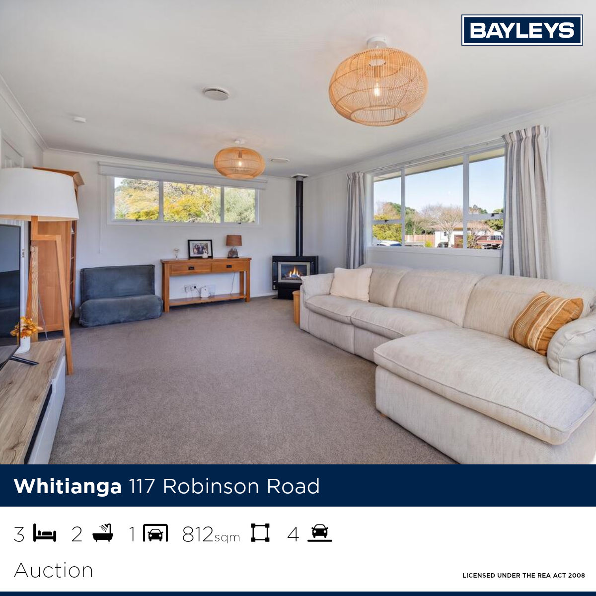 Bayleys Real Estate Whitianga Facebook ad: Don't judge this book by its cover