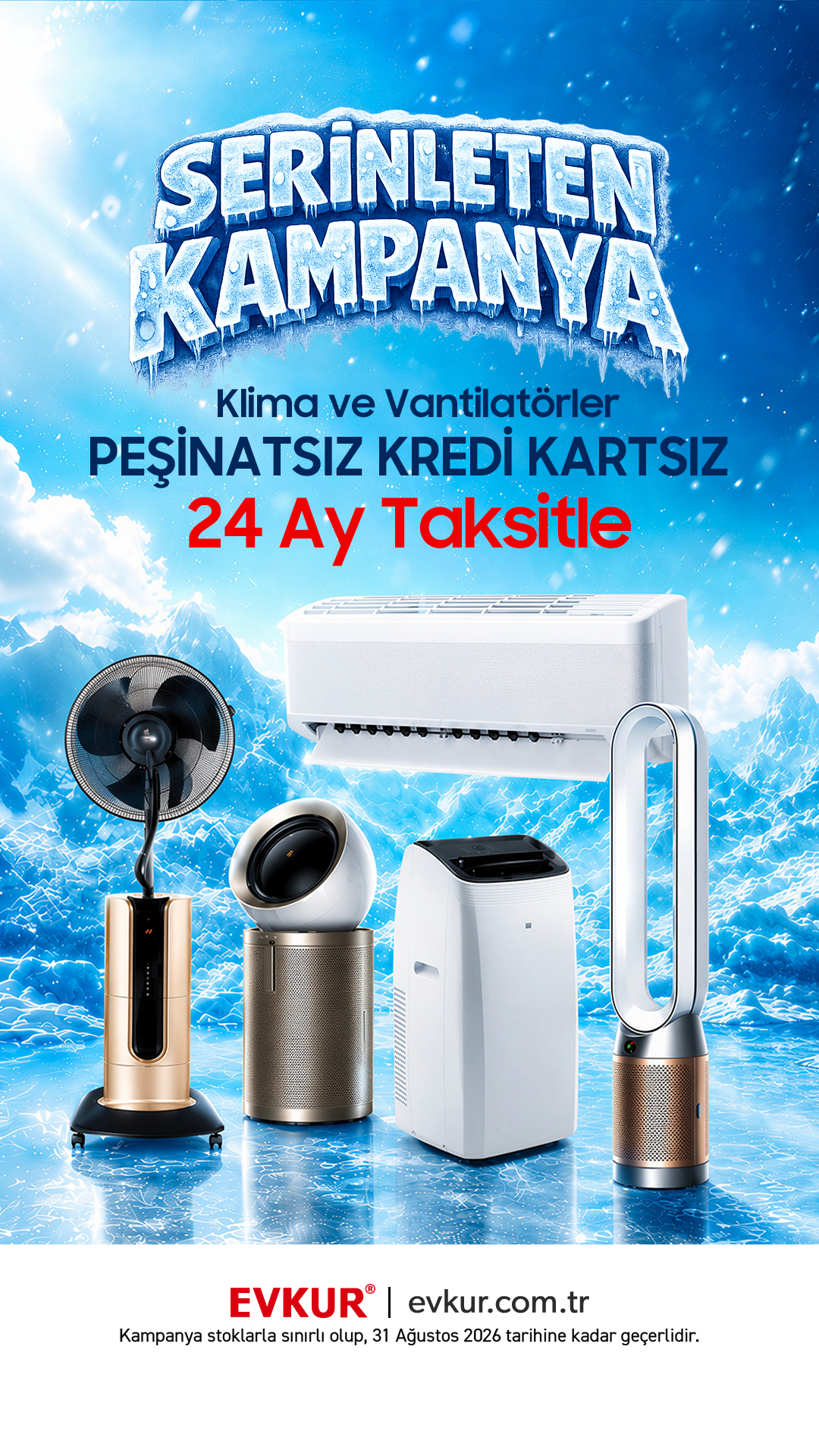 EVKUR Facebook ad from Jul 31, 2026