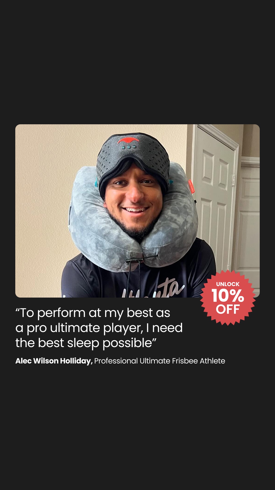 Manta Sleep Facebook ad