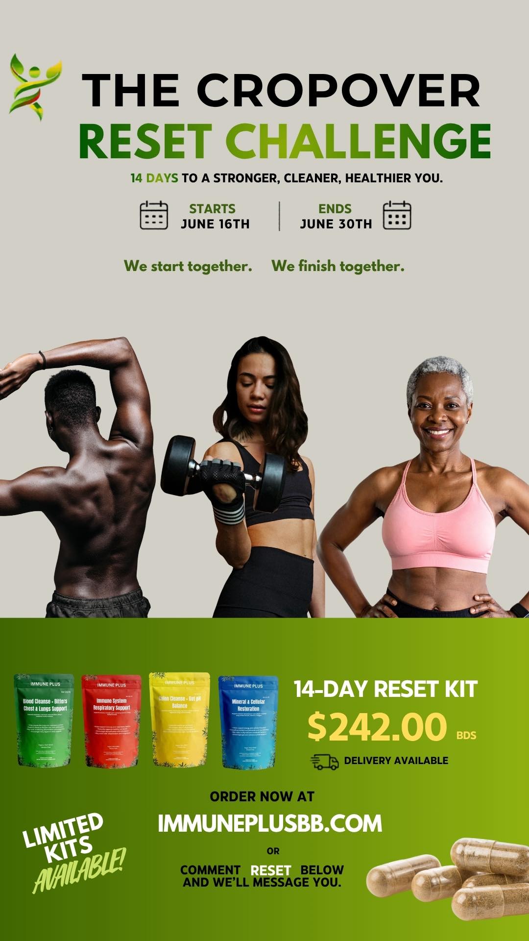 Immune Plus  Facebook ad