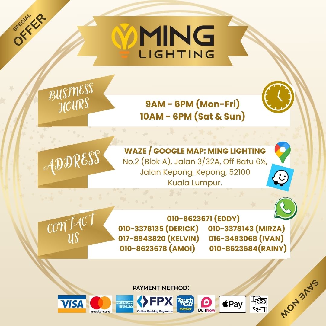 MING Lighting Facebook ad
