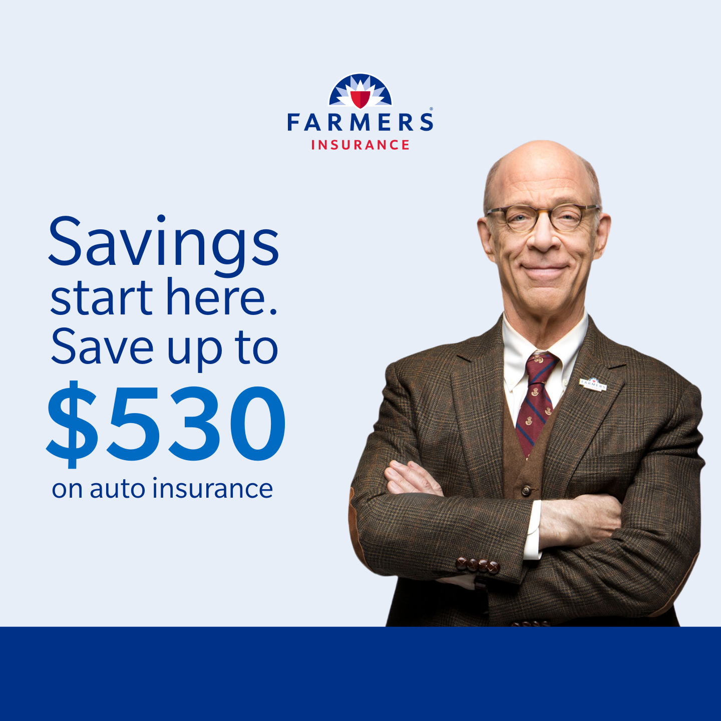 Farmers Insurance Facebook ad