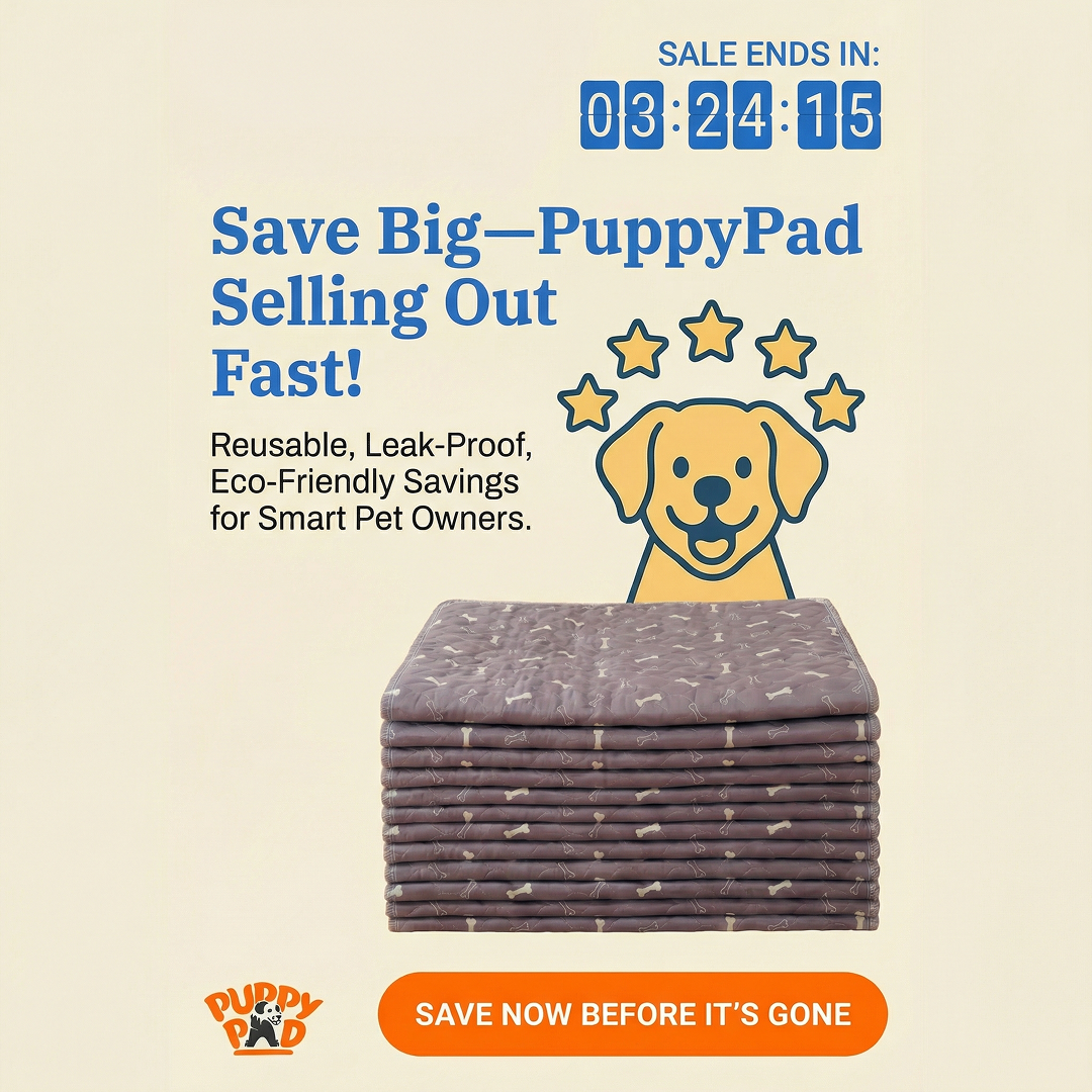 PuppyPad Facebook ad