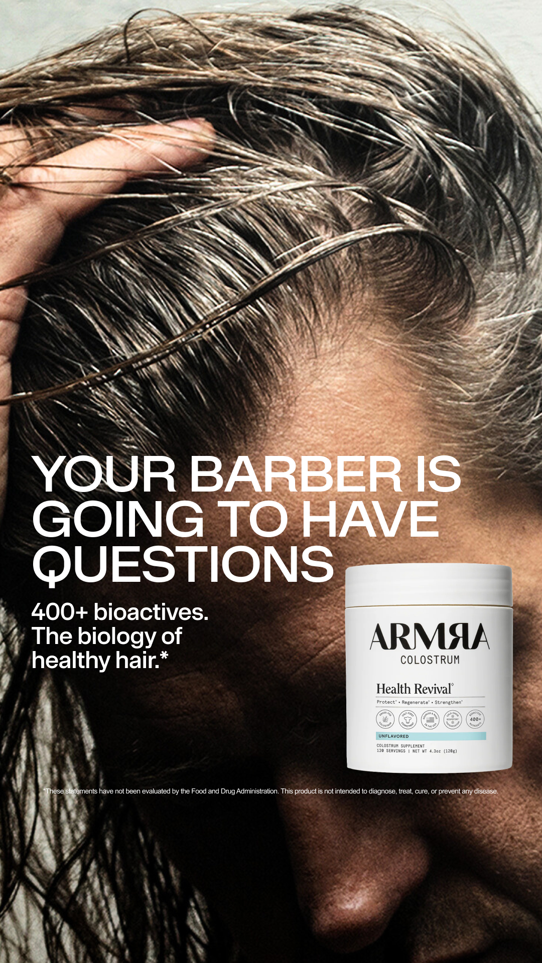 ARMRA Facebook ad