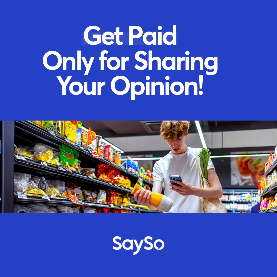 SaySo Consumer Online Community Groups Facebook ad