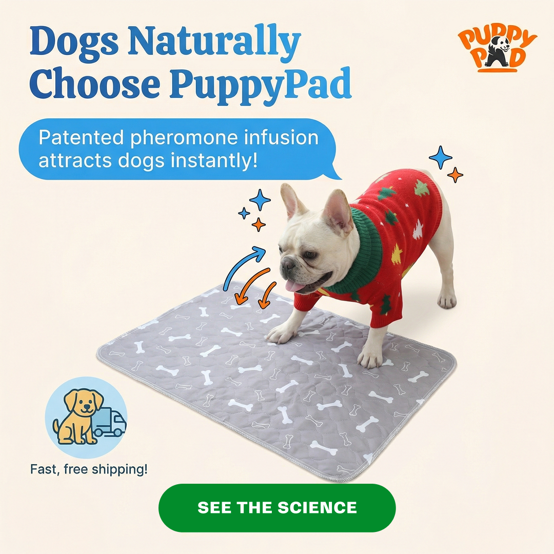 PuppyPad Facebook ad