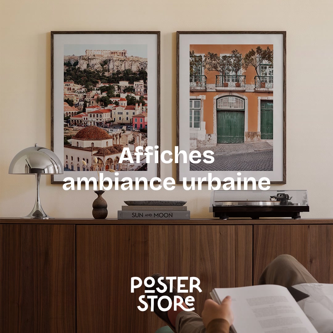 Poster Store Facebook ad: Affiches ambiance urbaine