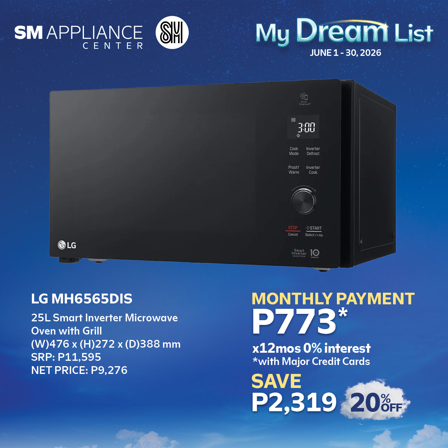SM Appliance Center Facebook ad