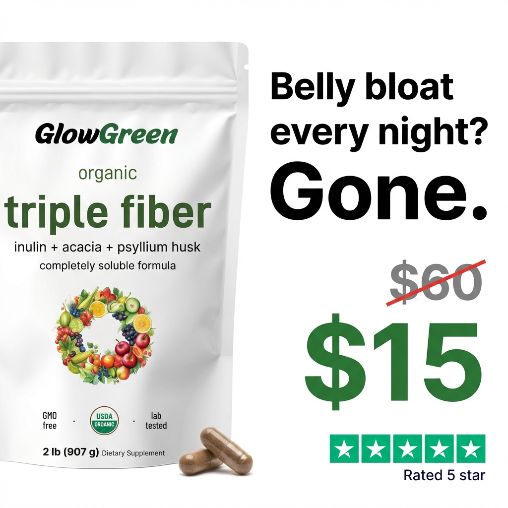 GlowGreen Facebook ad: Buy 1, Get 1 FREE!