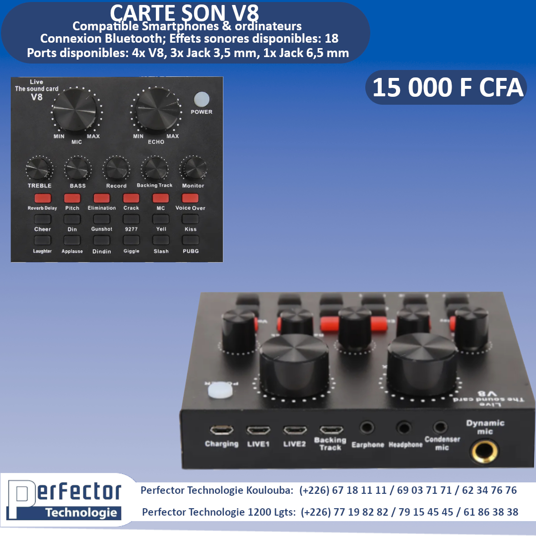 Perfector Technologie Burkina Facebook ad