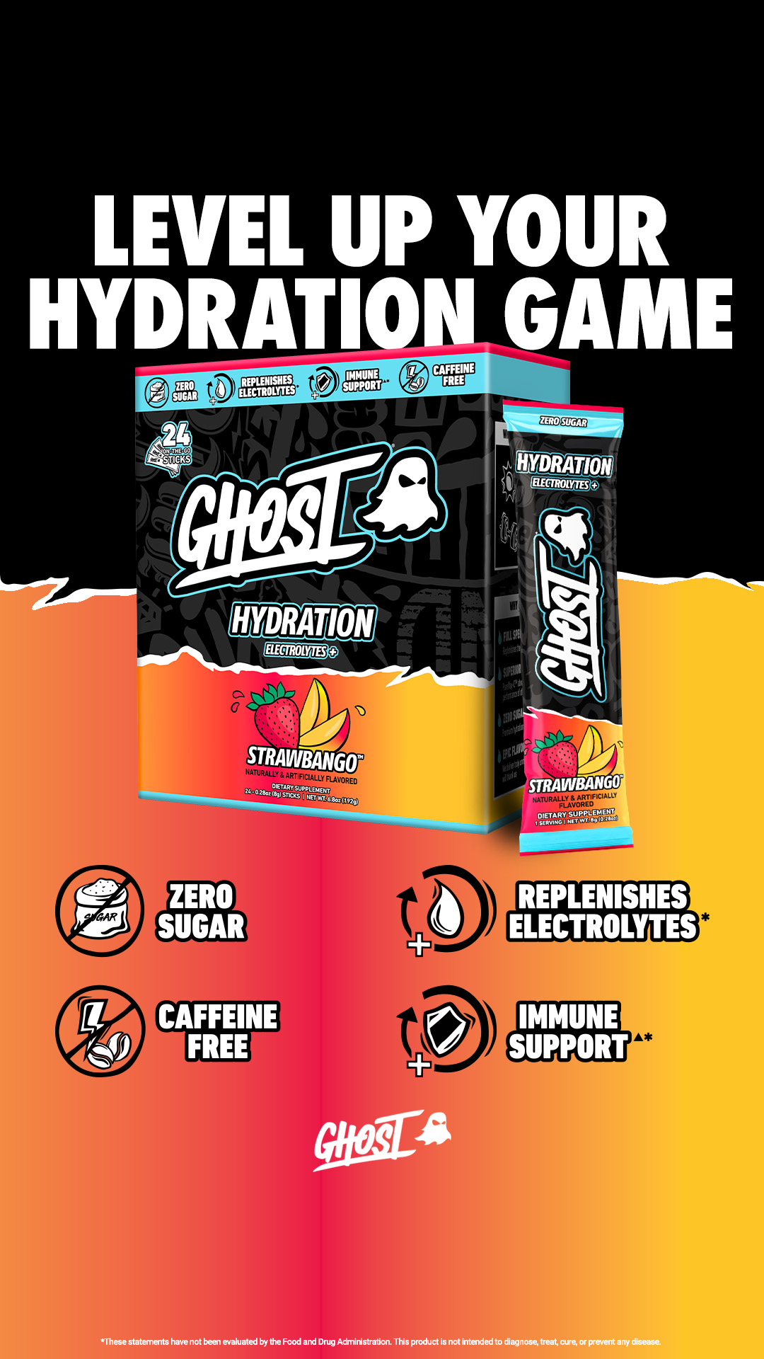 GHOST Facebook ad