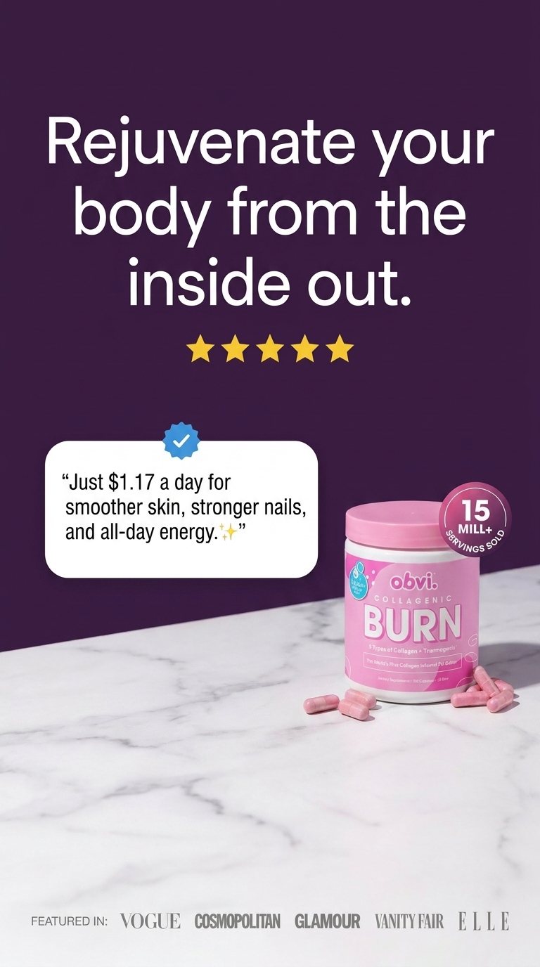 Obvi Health Facebook ad