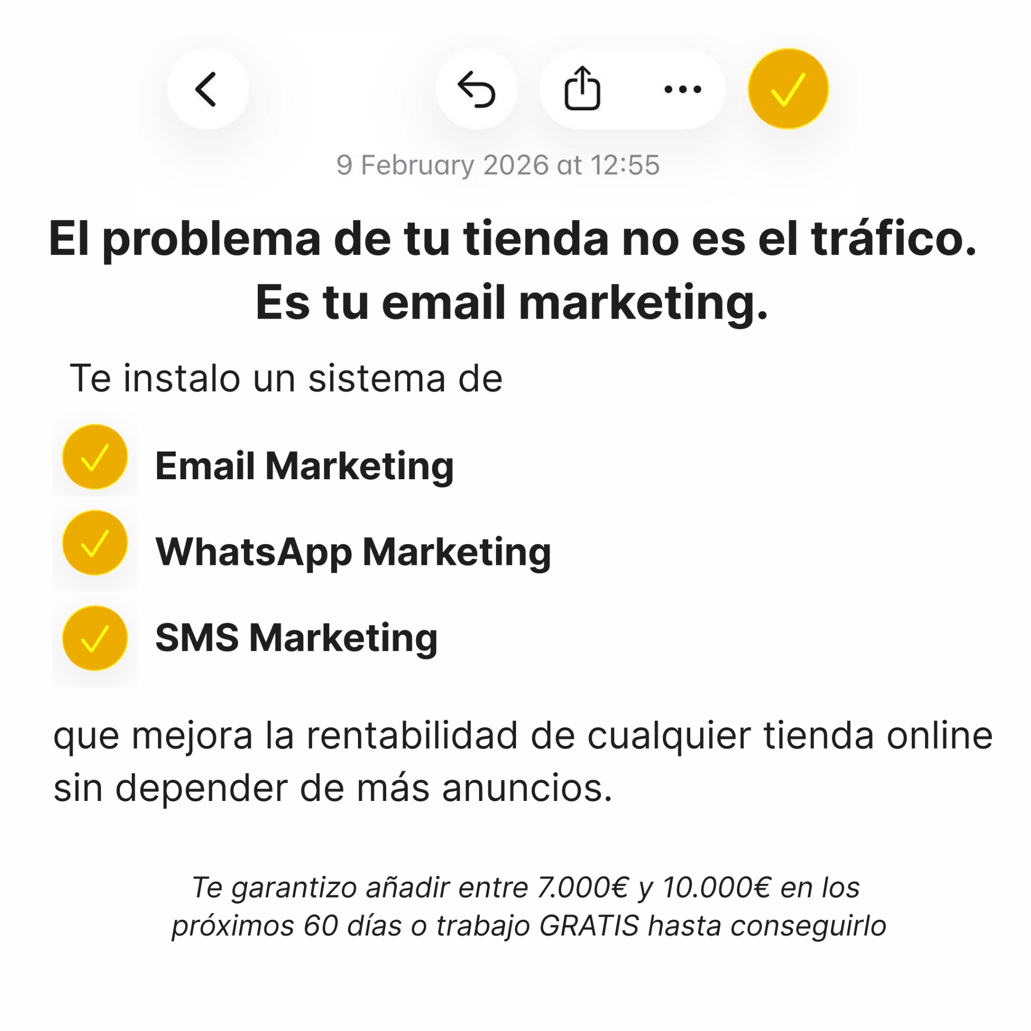 Edu Enciso Marketing Automation Facebook ad