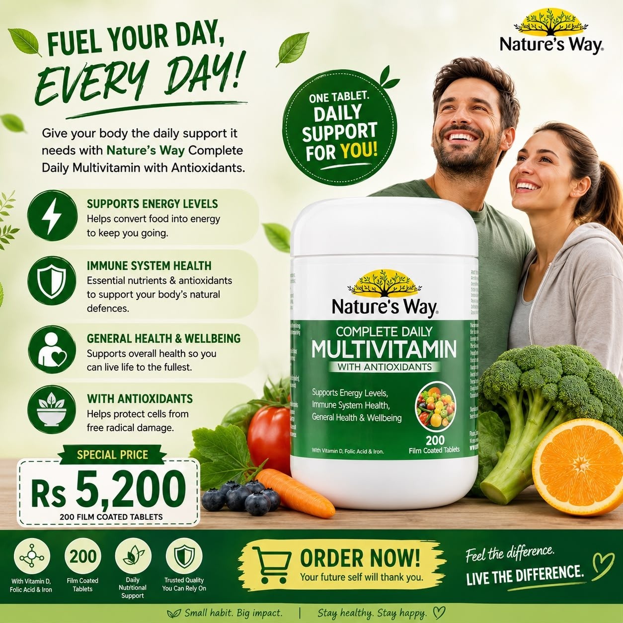 Caremark International Facebook ad: Fresh Imported Vitamins, Now Available!