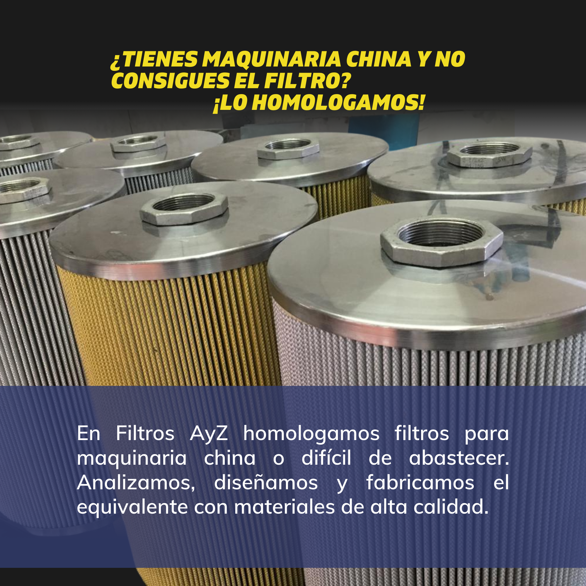 FILTROS AYZ Facebook ad: Chatea con nosotros
