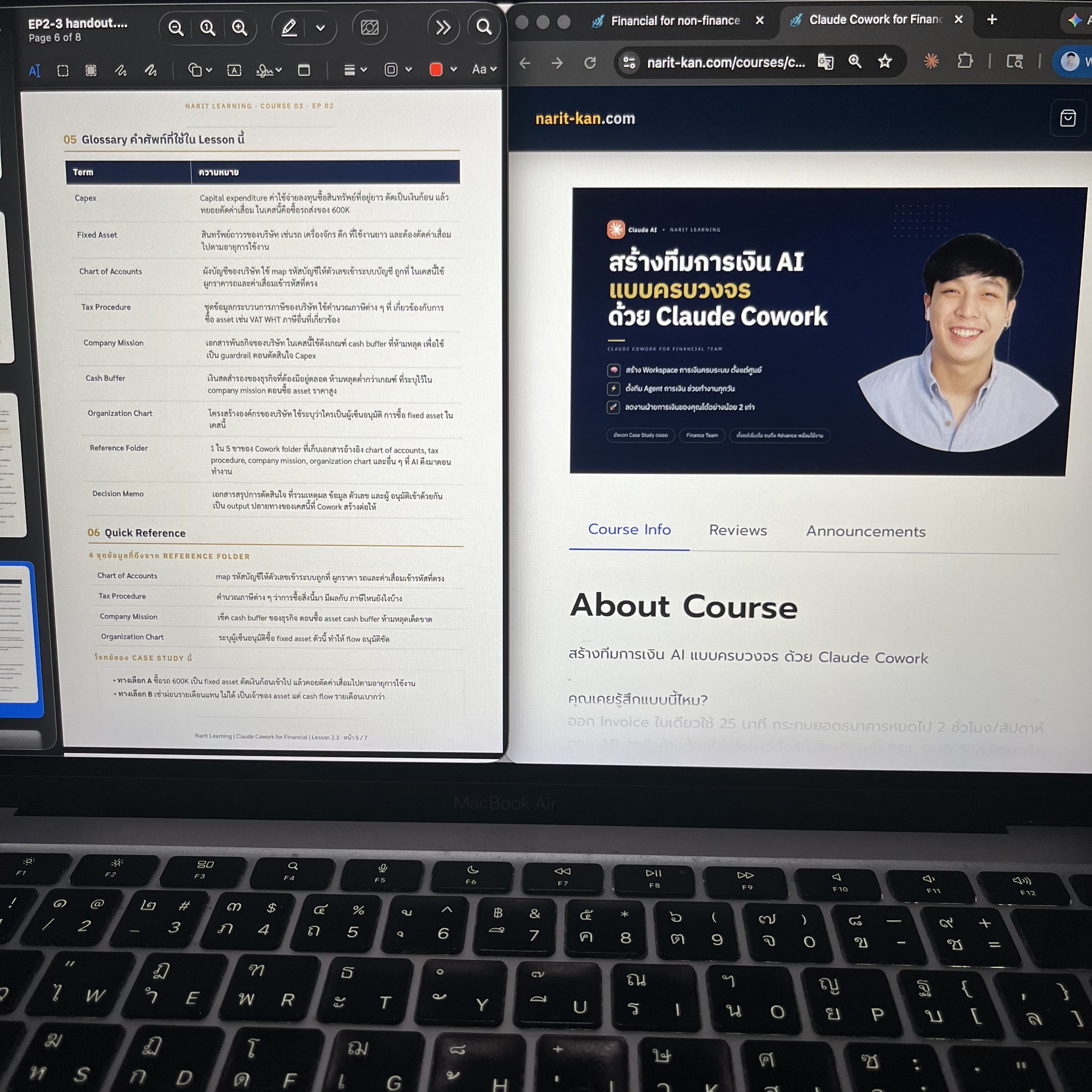 Narit Learning Facebook ad