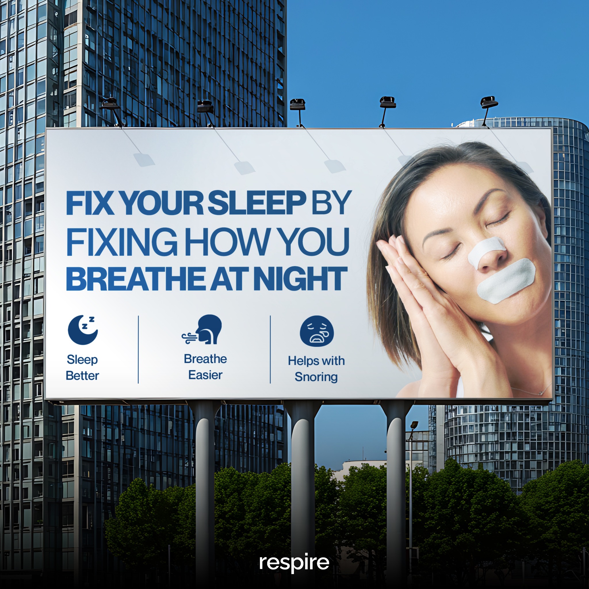 Try Respire Facebook ad