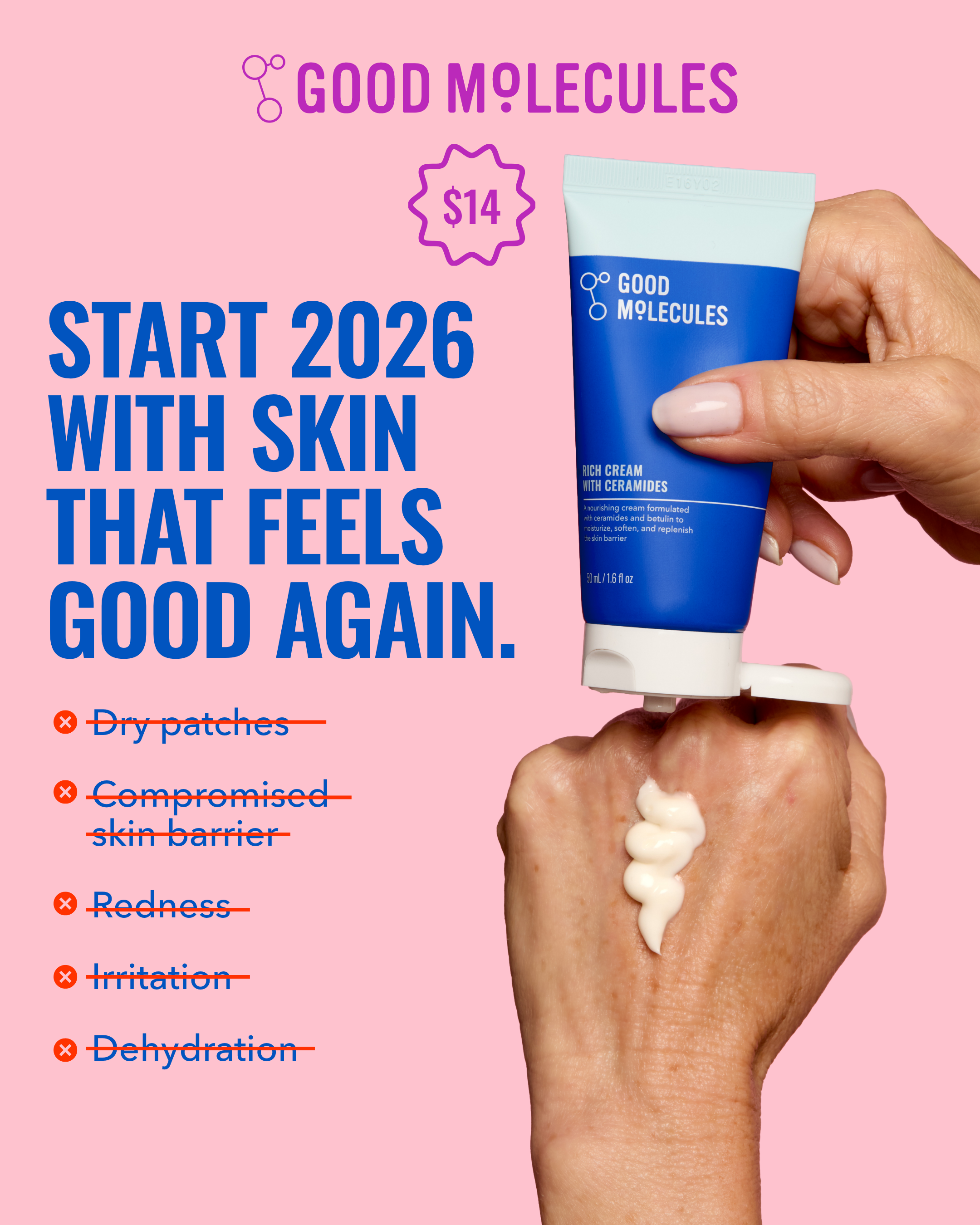 Good Molecules Facebook ad