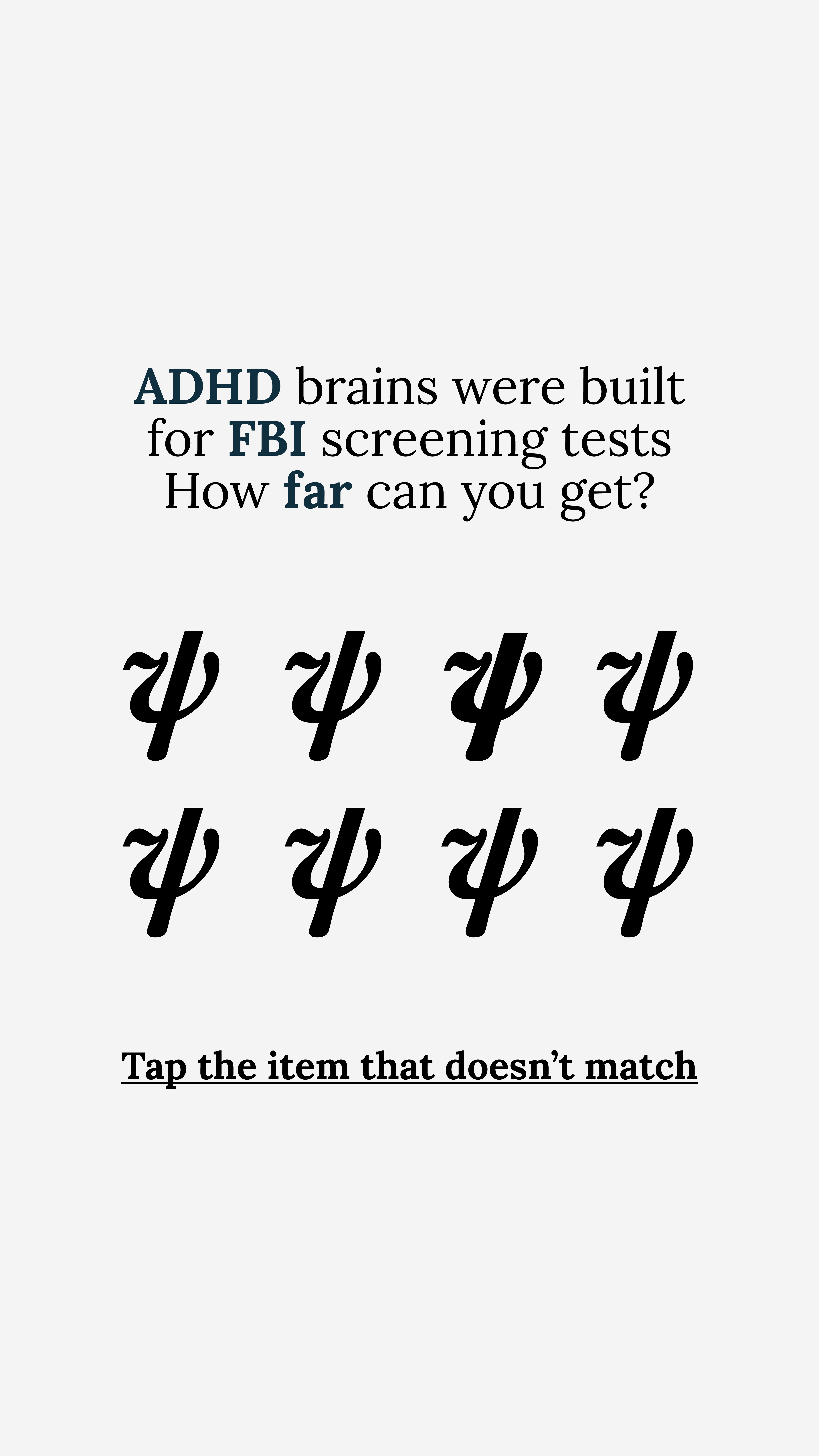 Brain Health Check Facebook ad
