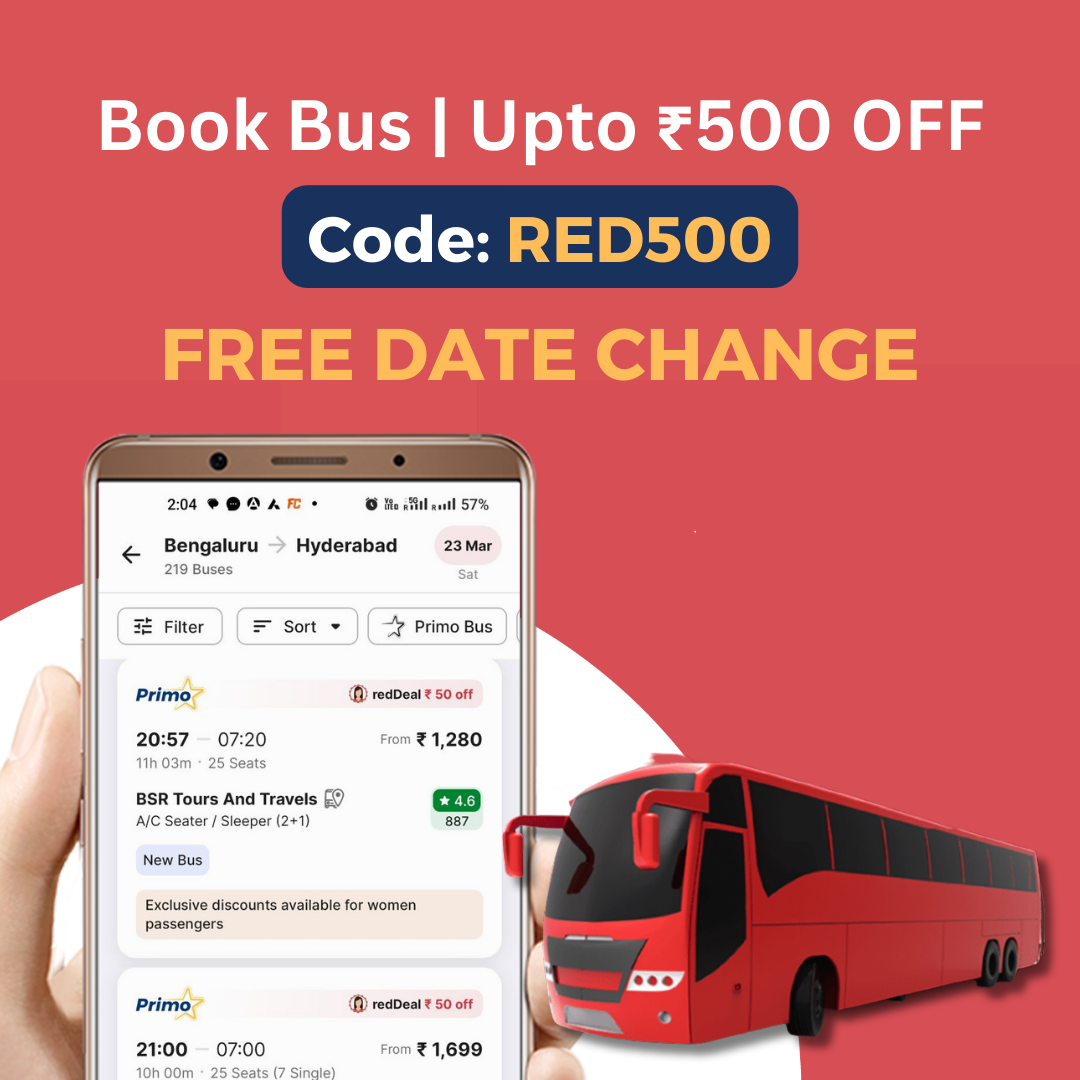 redBus Facebook ad