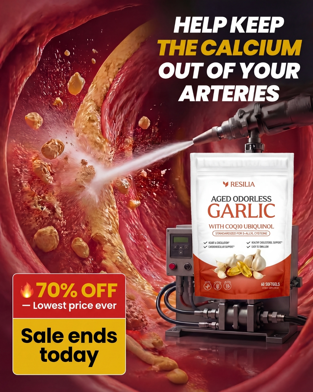 Vascular Wellness Report Facebook ad